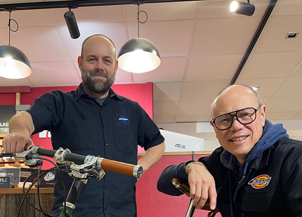 Conseillers velo à Parly 2